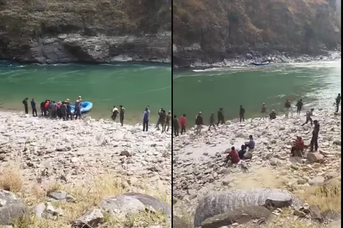 भीरमा अड्किएका सुरक्षाकर्मीसहित ८ जनाको उद्धार