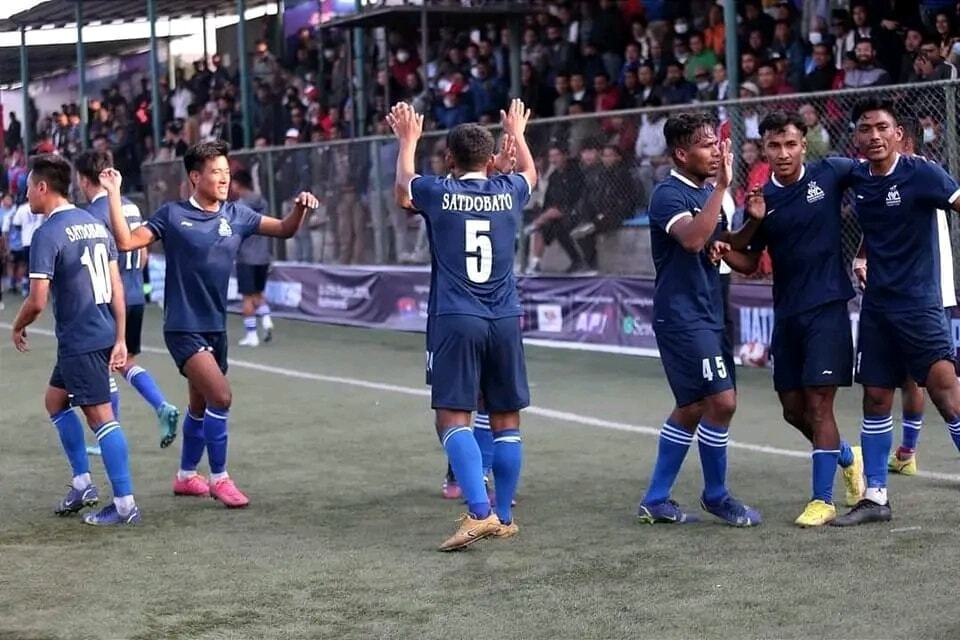 'ए' डिभिजन लिग : दीपकको २ गोलमा सातदोबाटोको जित, आर्मी र संकटाले अंक बाँडे