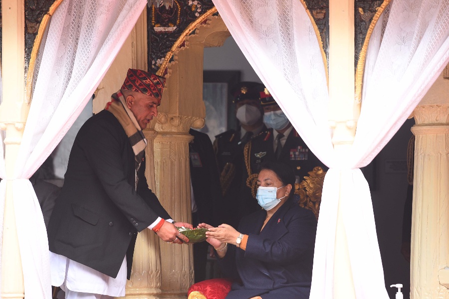 राष्ट्रपति भण्डारीद्वारा नासलचोकमा वसन्त श्रवण