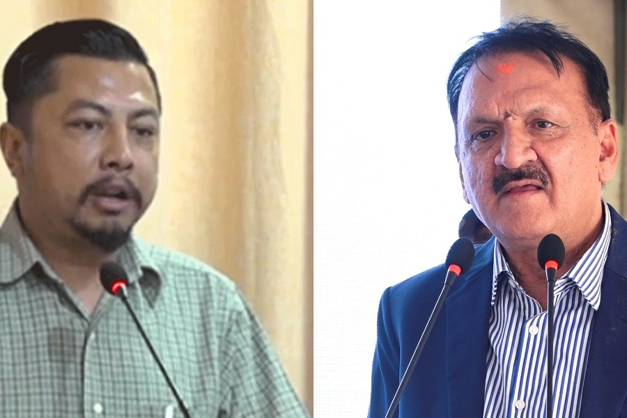 अर्थ समितिमा अर्थमन्त्री महत र रास्वपा सांसद श्रेष्ठबीच सवालजवाफ