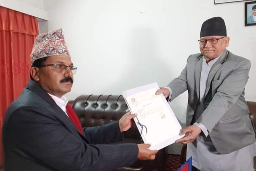 कर्णालीको मुख्यमन्त्रीमा माओवादी केन्द्रका राजकुमार शर्मा नियुक्त