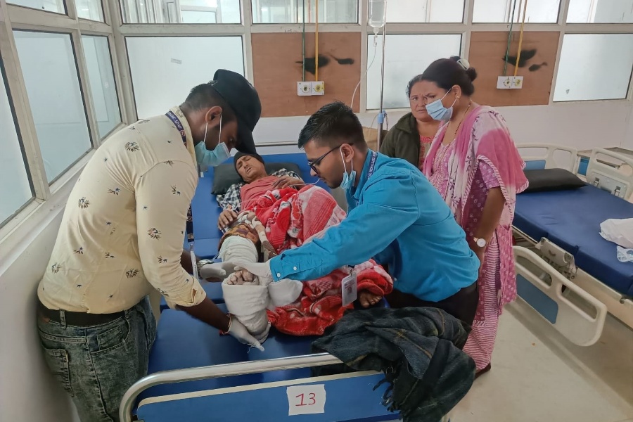 नेपालगन्जमा उपचाररत ३८ घाइतेको अवस्था सुधारोन्मुख