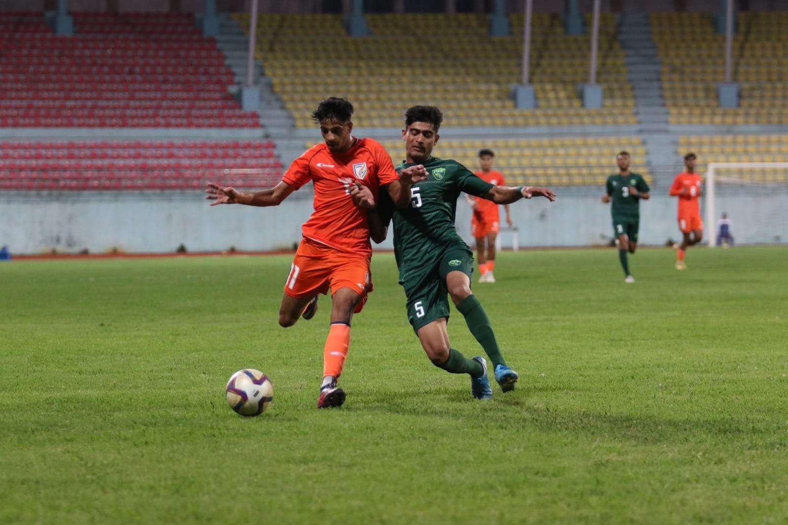 पाकिस्तानलाई हराउँदै भारतले जित्यो यू–१९ साफ च्याम्पियनसिपको उपाधि