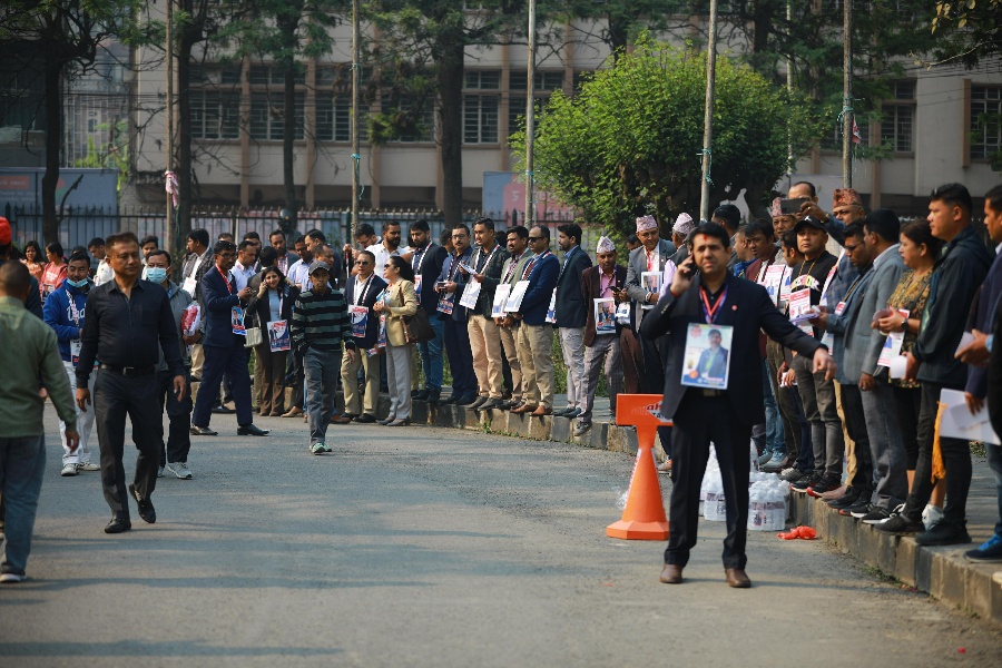 उद्योग वाणिज्य महासंघको नयाँ कार्यसमितिका लागि मतदान जारी