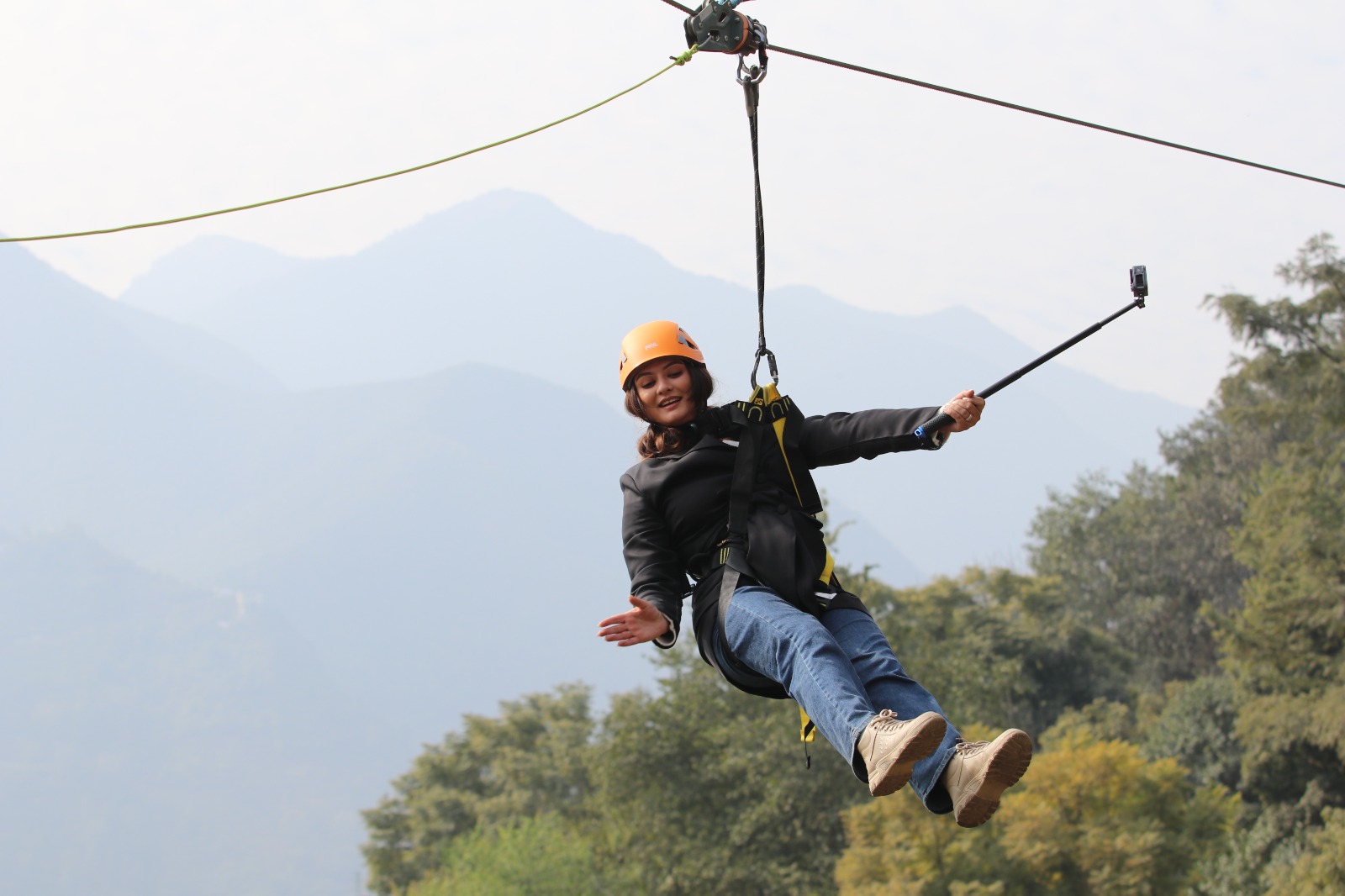 चोभारमा क्यानओपी जिपलाइन सञ्चालनमा