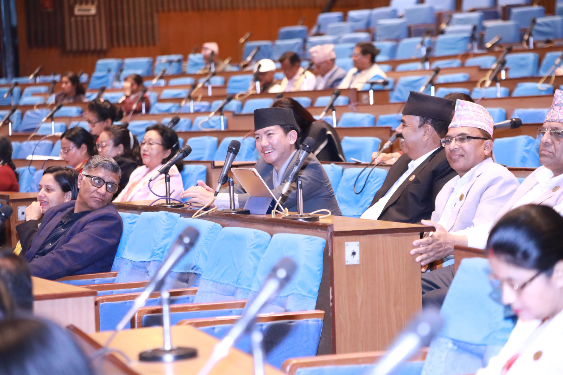 प्रतिनिधिसभामा मन्त्रीका सम्बन्धमा उठेका प्रश्नको जवाफ दिन सरकारको ध्यानाकर्षण