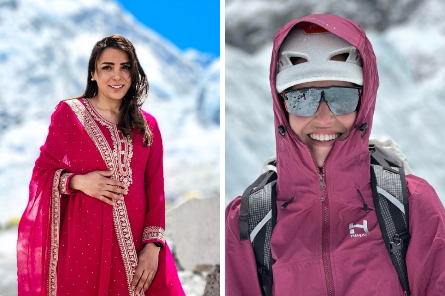 पाकिस्तानी र अमेरिकी महिलाले गरे सगरमाथा आरोहण