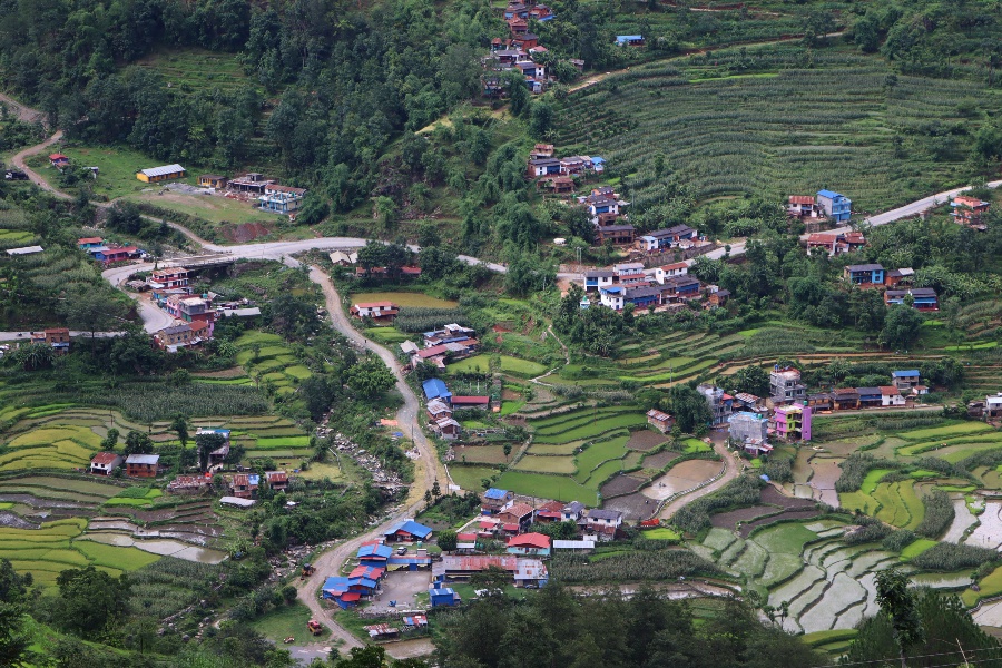 कंक्रिटका घरले भरिन थाल्यो खहरे गाउँ