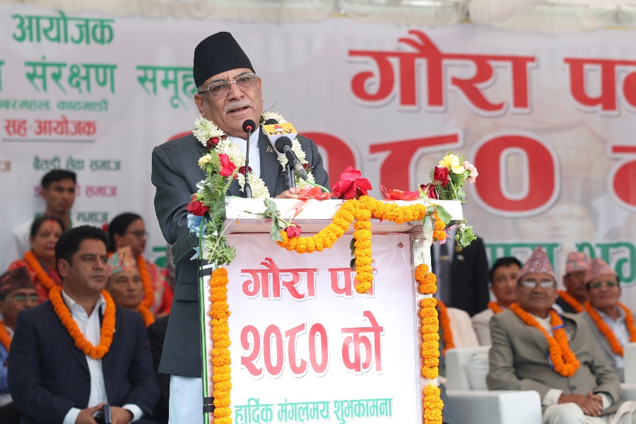 गौरा पर्वलाई राष्ट्रिय पर्वको मान्यता दिन्छु : प्रधानमन्त्री