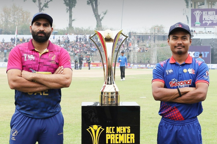 यूएईले नेपाललाई दियो ११८ रनको लक्ष्य