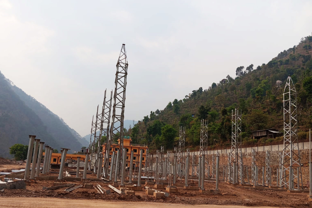 १३२ केभी बुर्तिबाङ सबस्टेसनको काम असारभित्र