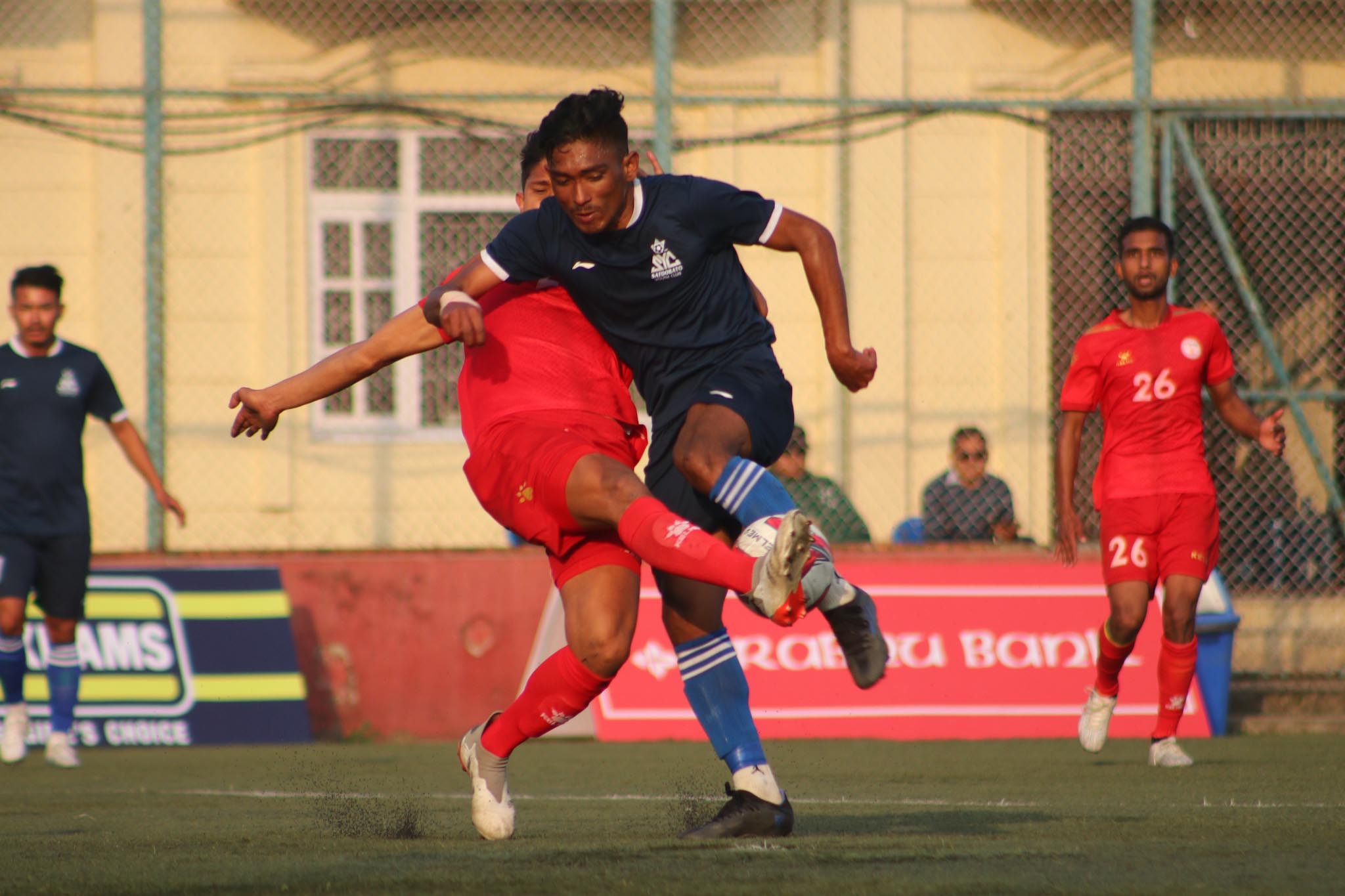 पुलिसलाई हराउँदै सातदोबाटो केपी ओली कपको सेमिफाइनलमा