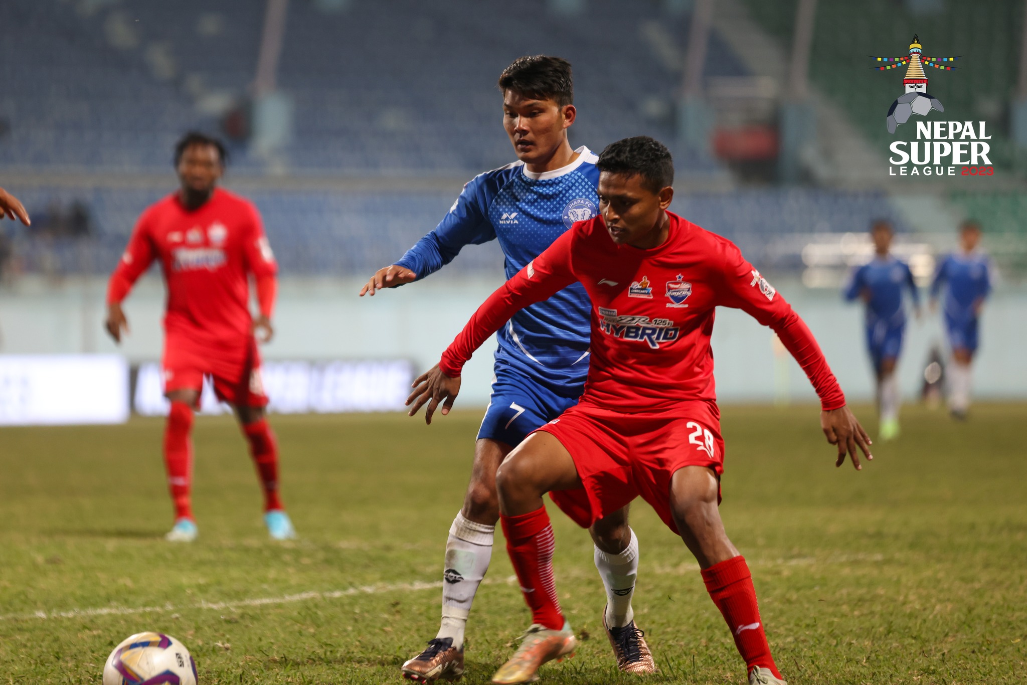 झापा एफसी र काठमाडौँ रेजर्सले गोलरहित बराबरी खेल्दै अंक बाँडे