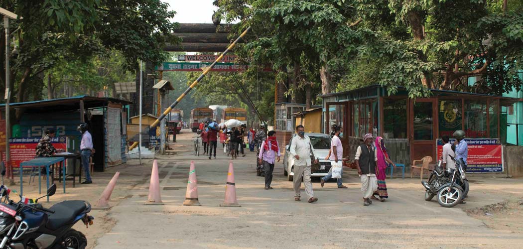 अवैध मार्गबाट मानव तस्करी, खुला नाका चुनौती