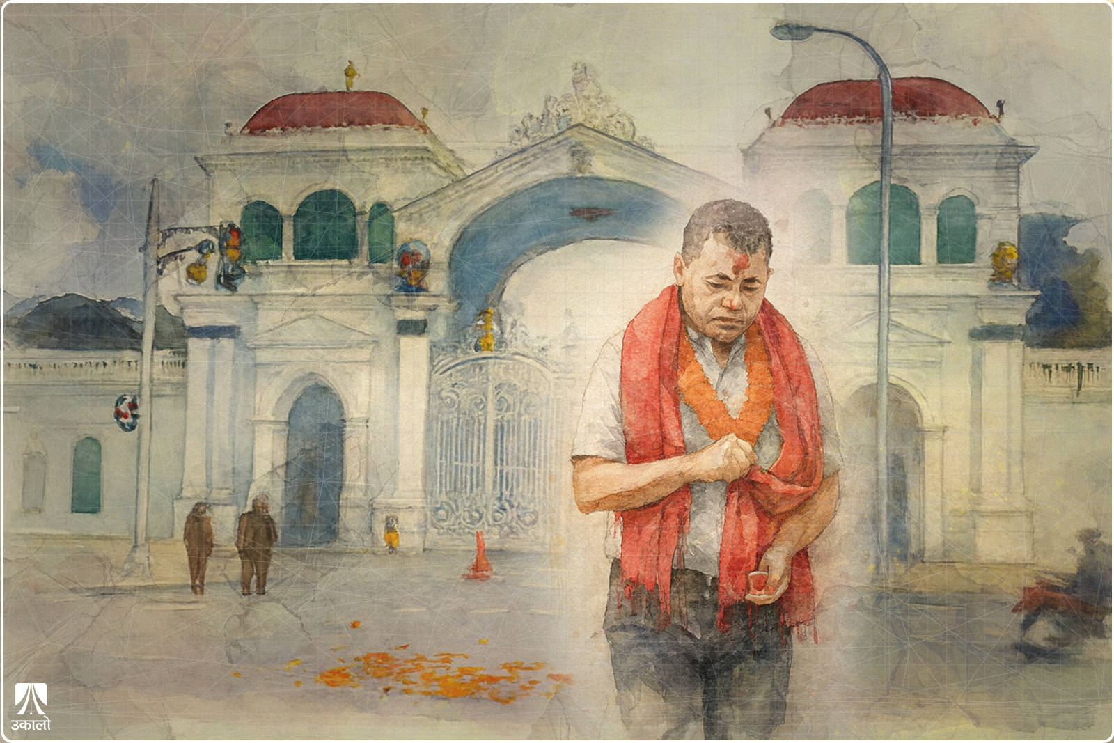 कपाल काट्न हिँडेका गणपतिलाल अनि चप्पलमै प्रधानमन्त्री कार्यालय पुगे