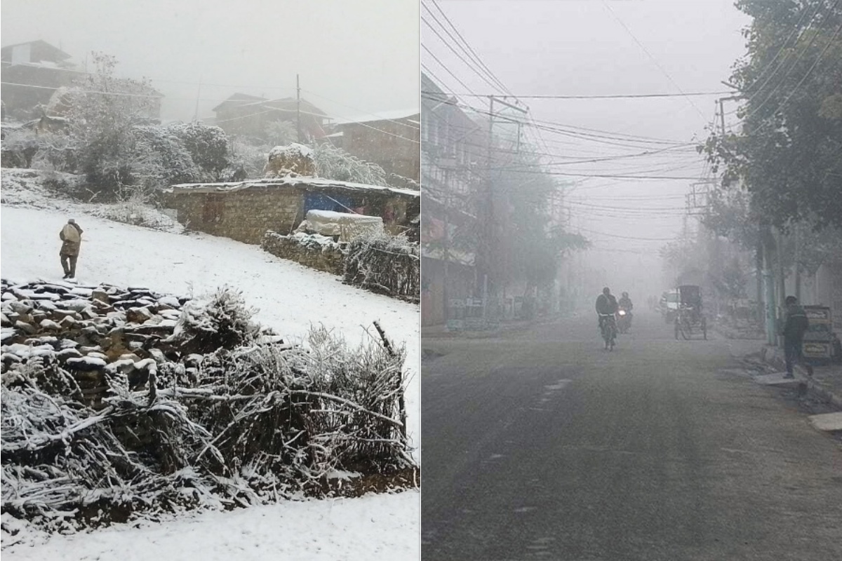 हिमपात र शीतलहरबाट ५० जिल्ला प्रभावित हुने अनुमान