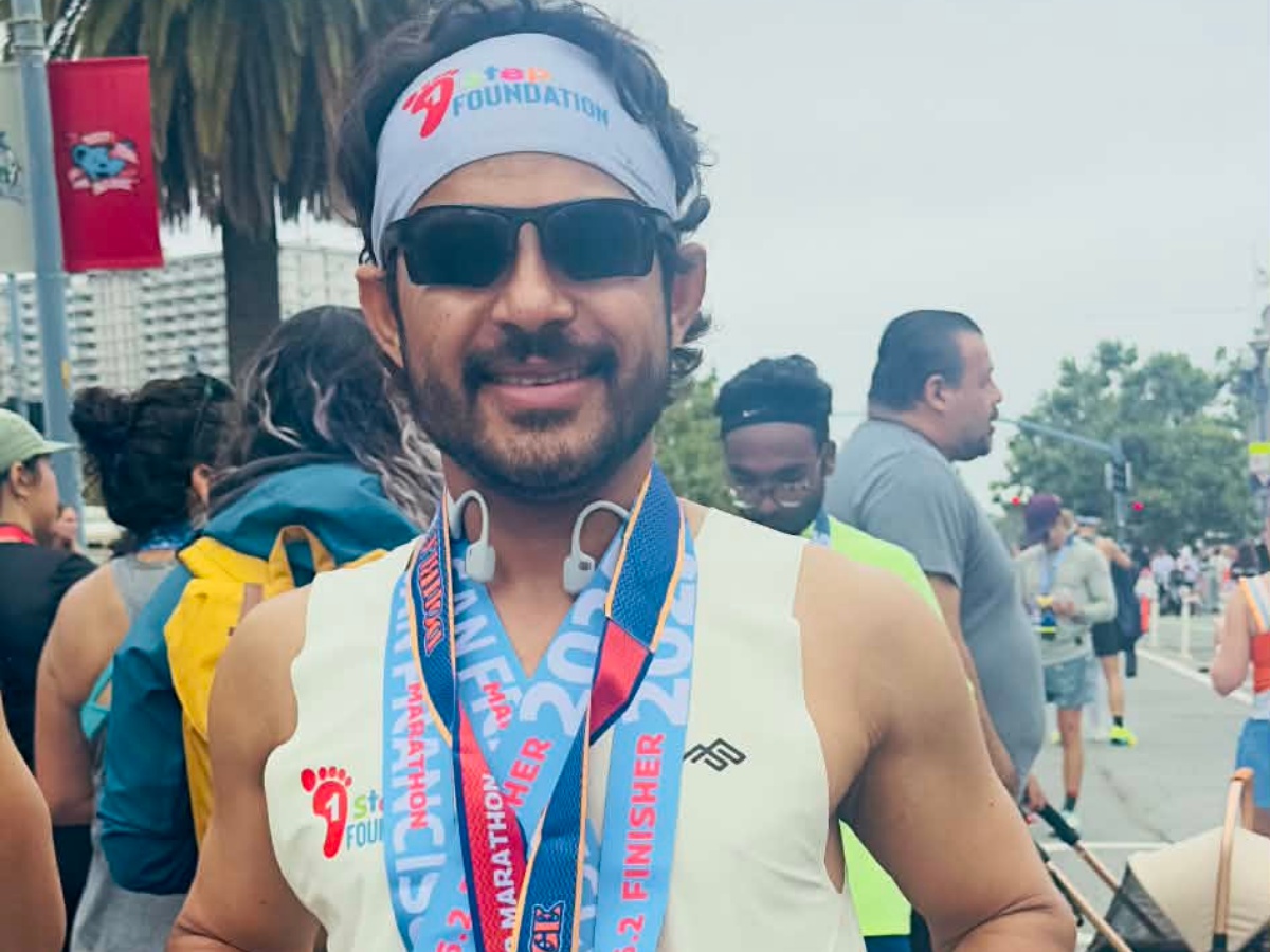 सातदिने ‘वर्ल्ड म्याराथन च्यालेञ्ज’मा दौडिँदै जोशी