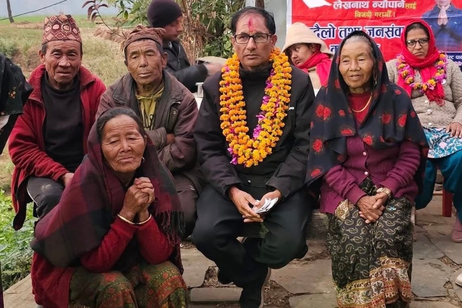 घरदैलो गर्दै लेखनाथ न्याैपाने