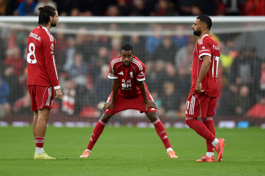 लगातार तेस्रो हारपछि चौँथो स्थानमा झर्‍यो लिभरपुल