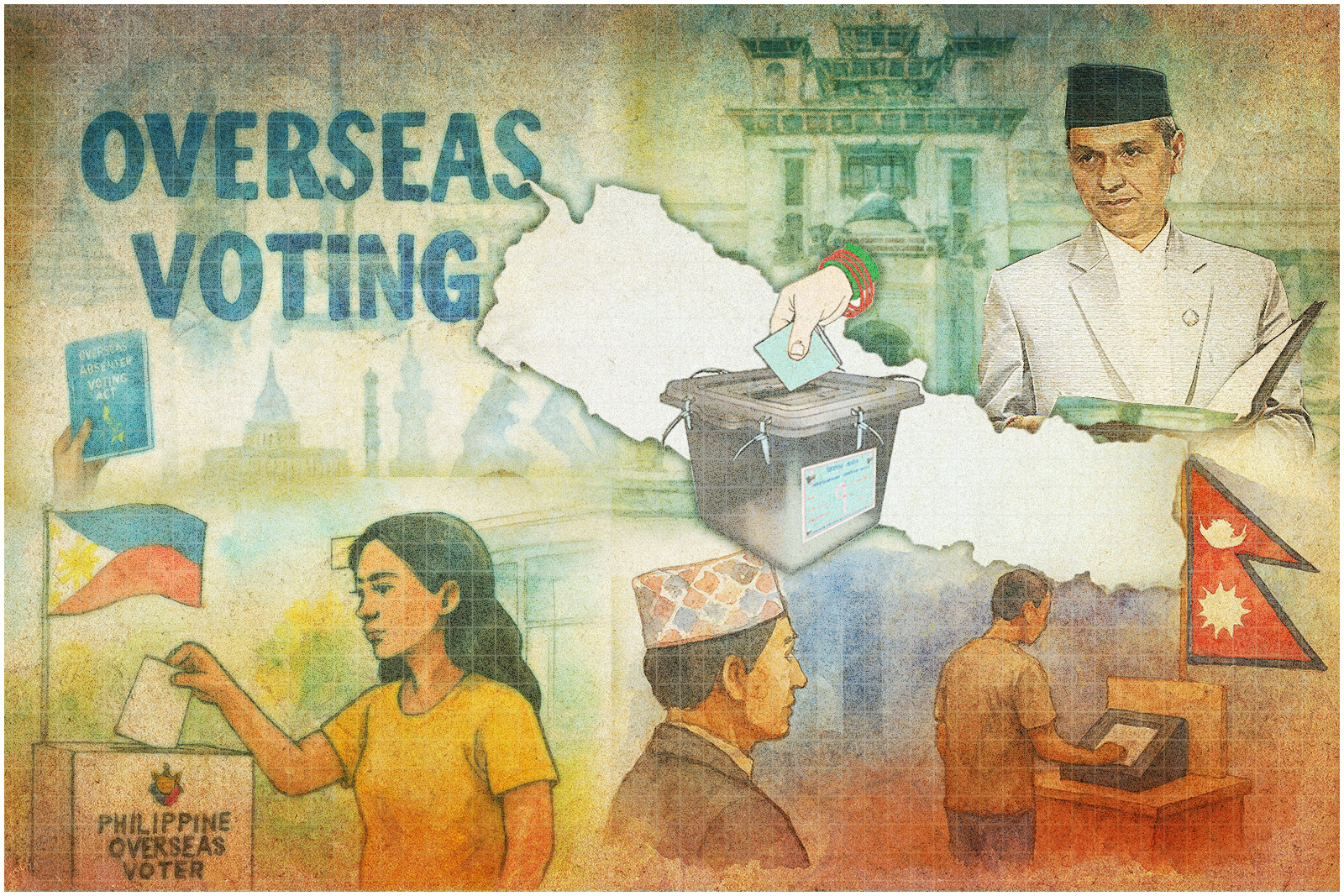 विदेशमा भएका नागरिकलाई मतदान अधिकार दिने फिलिपिन्सको मोडल