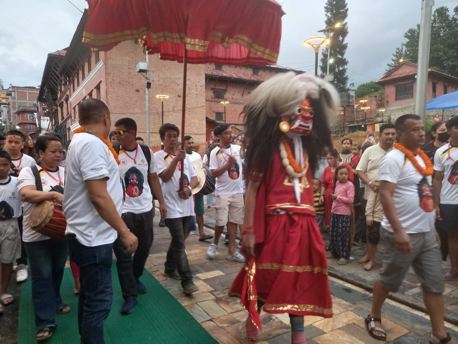 चार दशकपछि पशुपति क्षेत्रका टोलटोलमा लाखे नाच