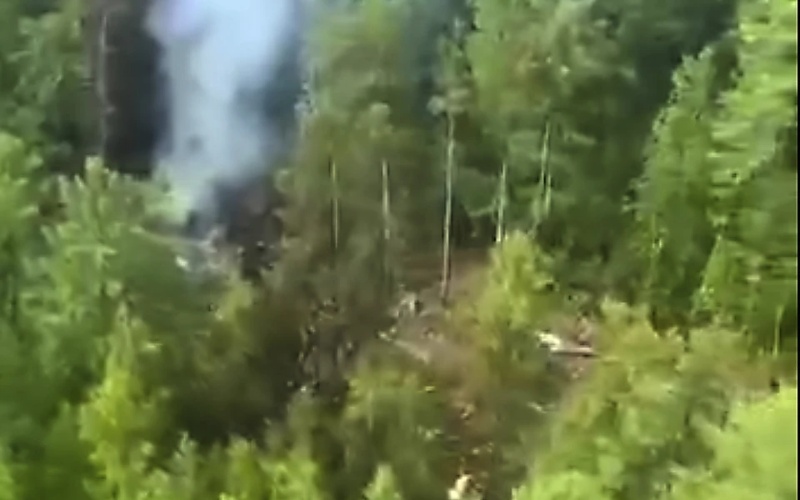 रुसको सुदूर पूर्वमा विमान दुर्घटना, सवार सबैको मृत्यु