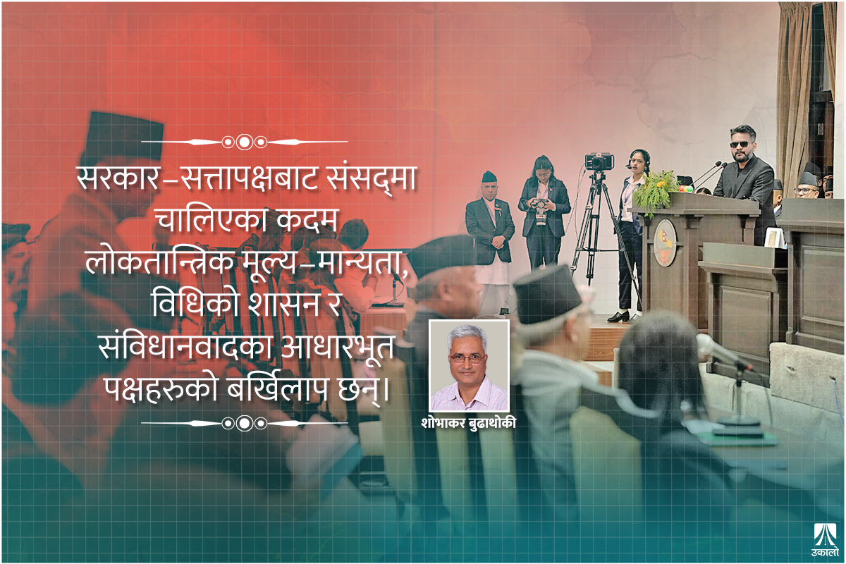 अधिनायकवादको झल्को, अस्तित्वको संघर्षमा लोकतन्त्र