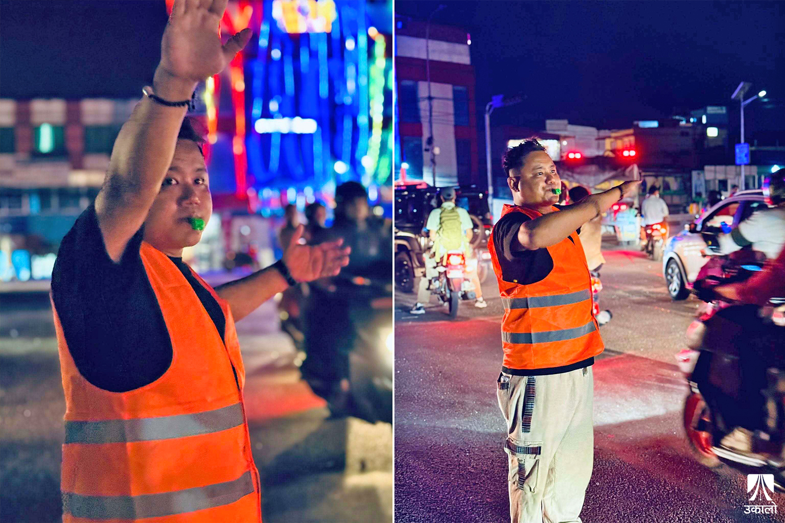 जब ट्राफिक व्यवस्थापन गरिरहेका नासिबले भने– पर्खनुस्, देश बल्ल त ब्युँझदैछ