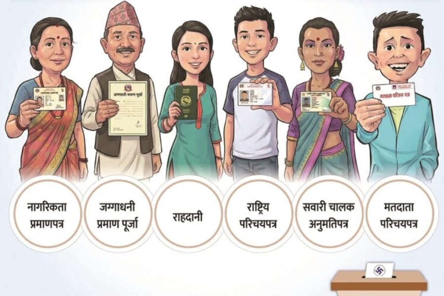 'भोटर कार्ड' नहुँदा यी परिचयपत्र देखाएर पनि गर्न सकिन्छ मतदान